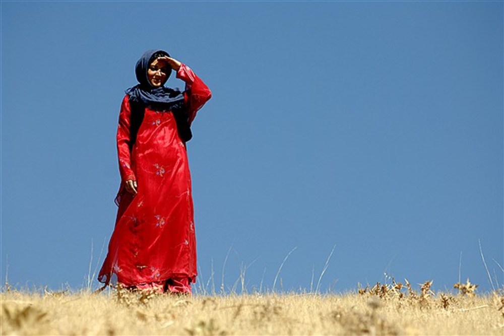 شيلان رحمانی در نمایی از فیلم «حکایت عاشقی»